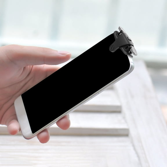 WHAMVOX 2 Pcs Mobile Game Controller 5.00X2.50X1.50CM Black