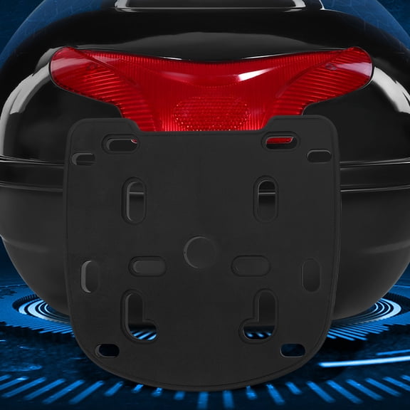 WHAMVOX  2 Pcs Motorcycle Luggage Rack Motorbike Cargo Bracket Black