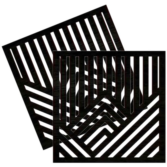 WHAMVOX  2 Pcs Mountain Sign Outdoor Wall Decor Home Decoration Artistic