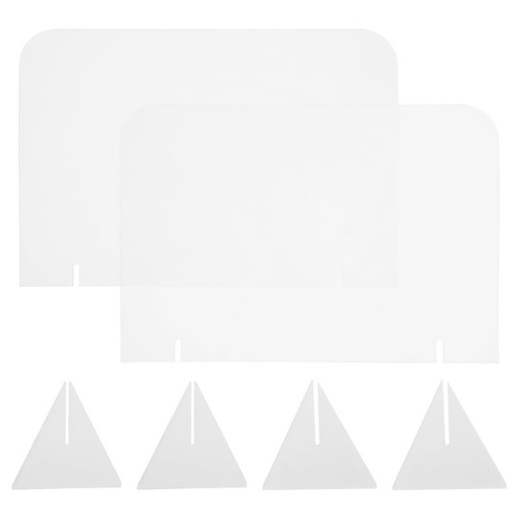 WHAMVOX  2 Pcs Note Message Boards Acrylic Decorative Frameless Writing