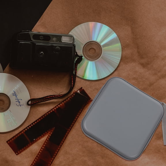 WHAMVOX 2 Pcs Organizer /DVD Storage Bag Holder Wallet Travel