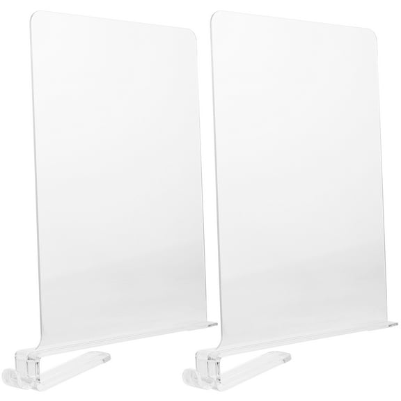 WHAMVOX  2 Pcs Organizer Divider Storage Desktop Shelf Wardrobe Closet
