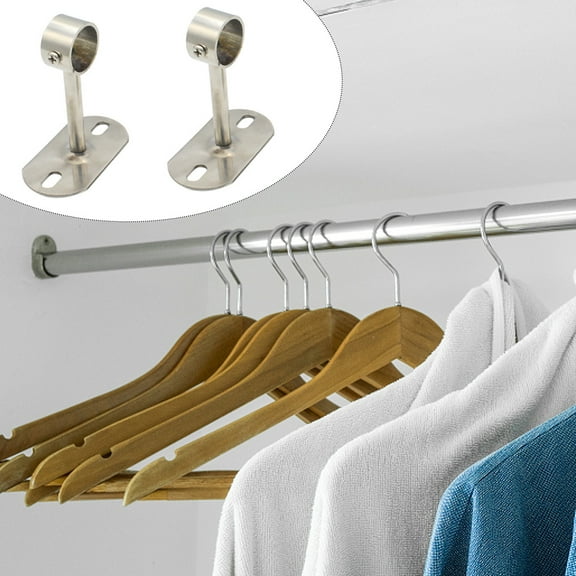 WHAMVOX 2 Pcs Pole Crane Curtain Stand Rod for Curtains Tube