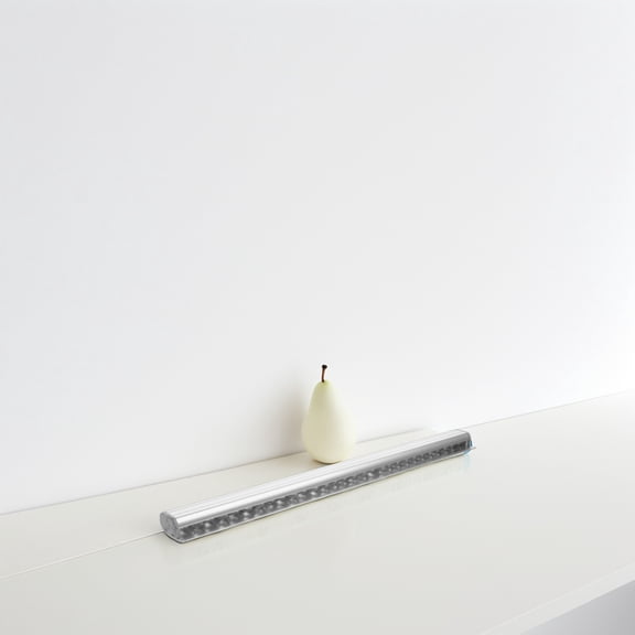 WHAMVOX 2 Pcs Receipt Display Rail Aluminum Ticket Holder Slide Restaurant Check Rack Foldable