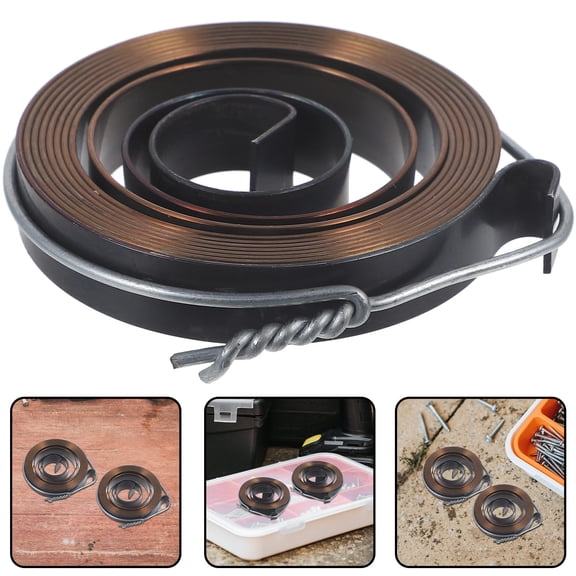 WHAMVOX 2 Pcs Replacement Return Spring Parts Steel Drill Press DIY Quill