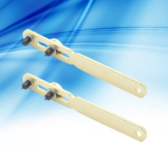 WHAMVOX  2 Pcs Screw Screw-on Back Case Opener Watch Maintenance Tool