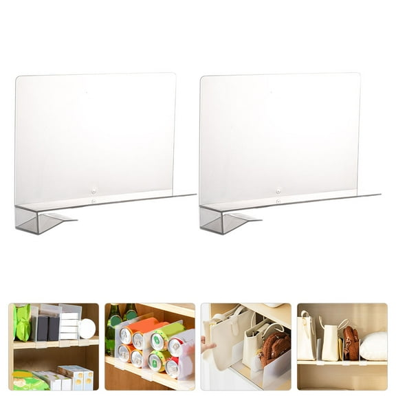 YSNOOWE Closet Storage Dividers Plastic 2Set For Drawer 18.9x5.6in