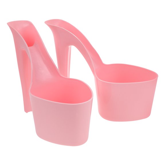 WHAMVOX 2 Pcs Small Pots Nursery for Home Plant Rustic Pink