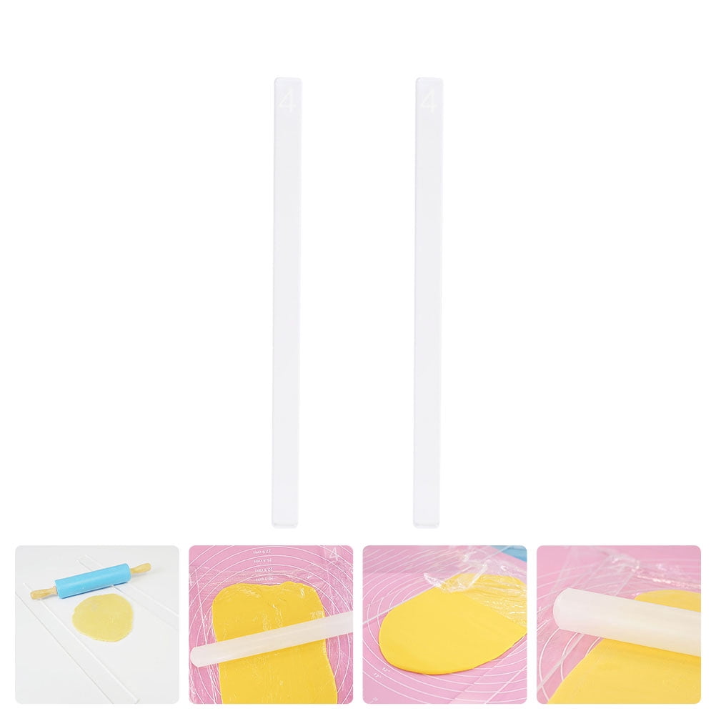 WHAMVOX 2 Pcs Snacks Cookies Biscuit Balance Pastry Ruler 40X2.5X0.4CM ...