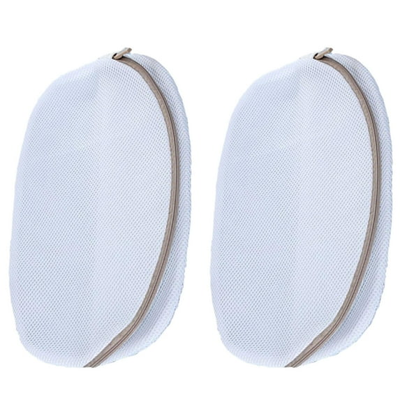 WHAMVOX 2-Pack Portable Travel Storage Pouches for Clothes and Accessories, Lightweight White Organizers