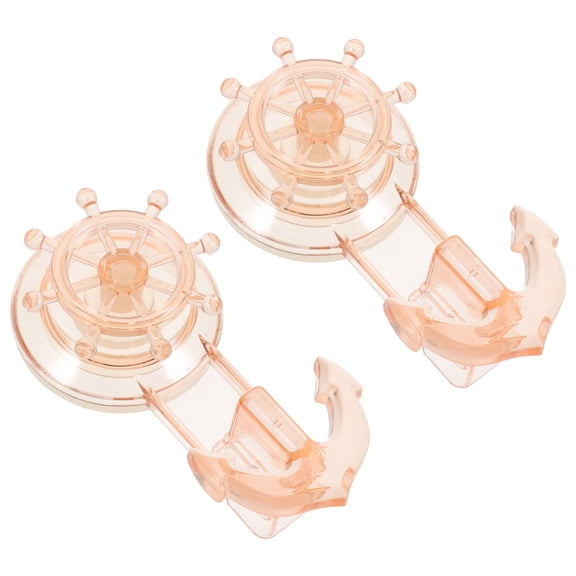 SEWCHICS Rotating Suction Cup Hook Rack Rotary Suction Cup Hooks PC 2Pcs