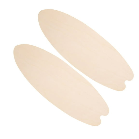 WHAMVOX 2 Pcs Surfboard Shaped Seaside 45.00X16.00X0.40CM Beige