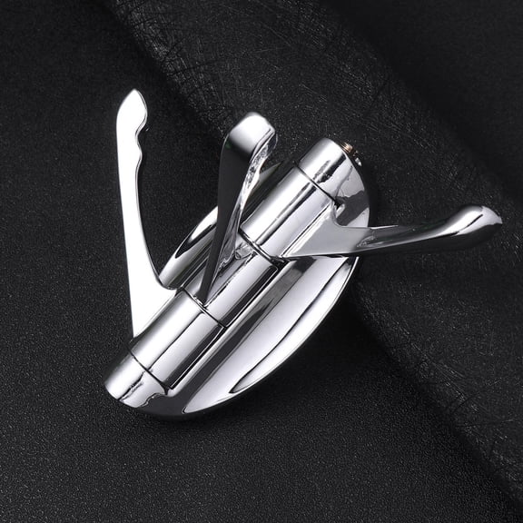 WHAMVOX 2 Pcs Swivel Coat Hook Rotating Foldable Hooks