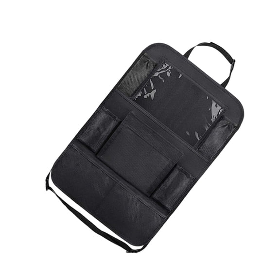 WHAMVOX 2 Pcs Tidy Car Rear Seat Storage Seat Back Storage 41*61CM Black