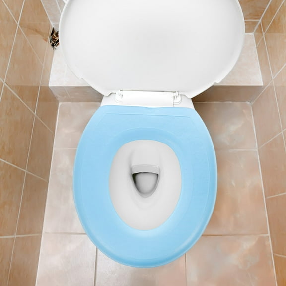 WHAMVOX 2 Pcs Toilet Seat Cushion Body-friendly Pad Travel