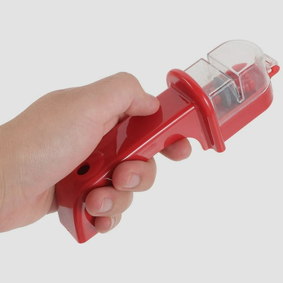 WHAMVOX 2 Pcs Tool Sharpener Knife Sharpener 16.80X5.50X4.50CM Red