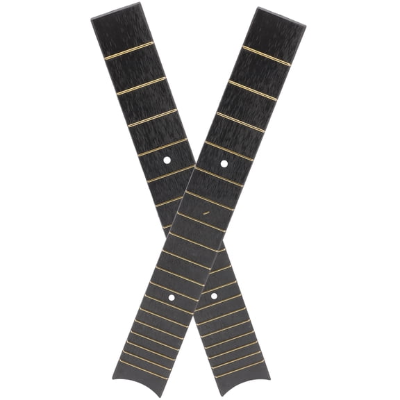 COMPUKAS Guitar Fretboard Rectangular 2Pcs 17.3x2.2in