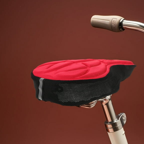 WHAMVOX 2 Pcs Waterproof Bike Seat Rain Cover Cycle Child Fitness Red