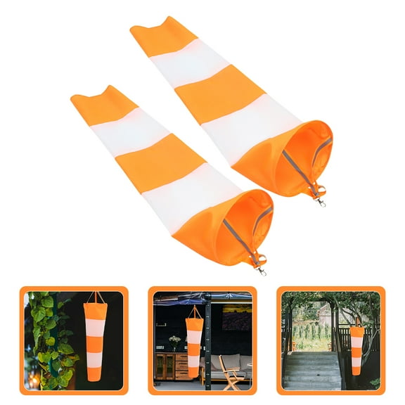YSNOOWE Hanging Windsock Waterproof Technology 2Pcs 31.5*8.3*8.3in
