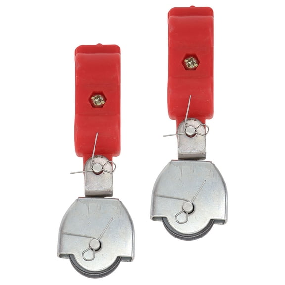 WHAMVOX  2 Pcs Wire Rope Crane Pulley Traction Cable Lifting Fitness