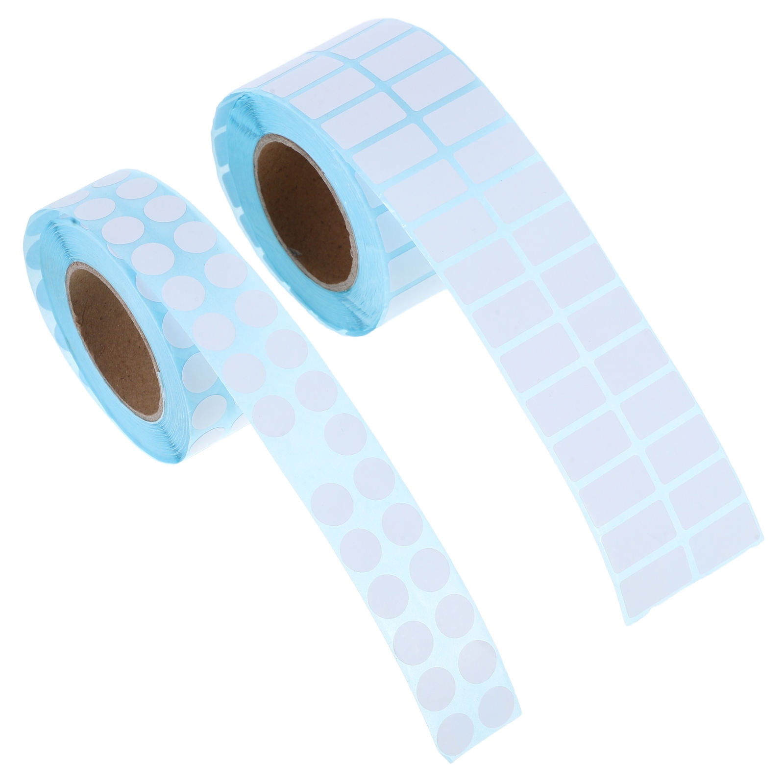Self Sticker Roll WHAMVOX 2 Rolls Circle Sticker Dot Self-adhesive Stickers Label White ...