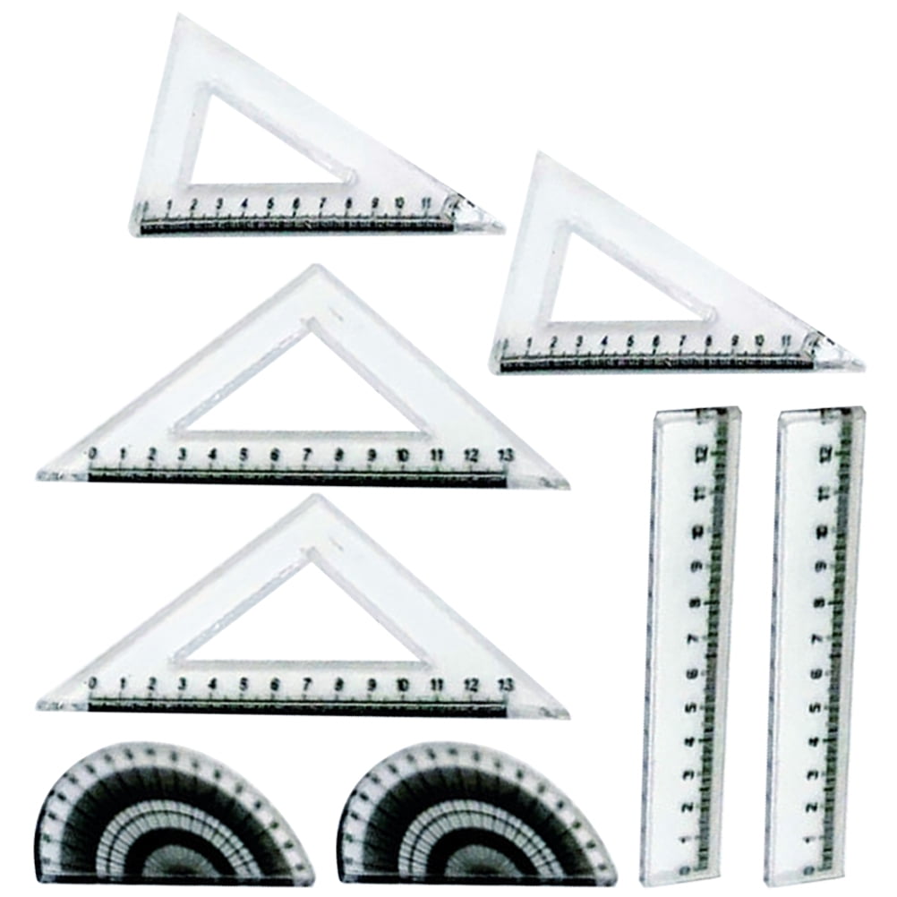 WHAMVOX 2 Set Ruler Model Miniature Rulers Mini Design Ruler 2X1.1X0 ...