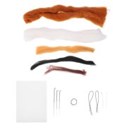 KHBUAB DIY Felting Crafts Material Multi Wool Felt Easy for Beginners