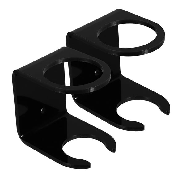 WHAMVOX  2 Sets Convenient Bat Support Holder Baseball Display Stand Black