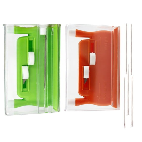 WHAMVOX 2 Sets Sewing Accessories Needle Threaders for Embroidery Floss