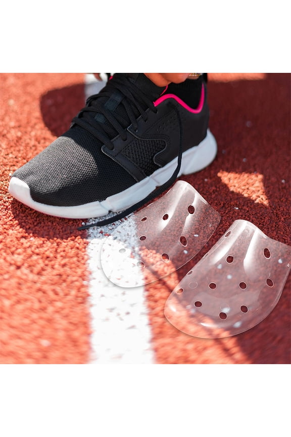 2 pairs Transparent Plastic Shoe Trees Adjustable Shoe Shapers For Men And Women Shoe Stretchers To Maintain Shoe Shape And Prevent Creasing For Sneakers Boots And Dress Shoes