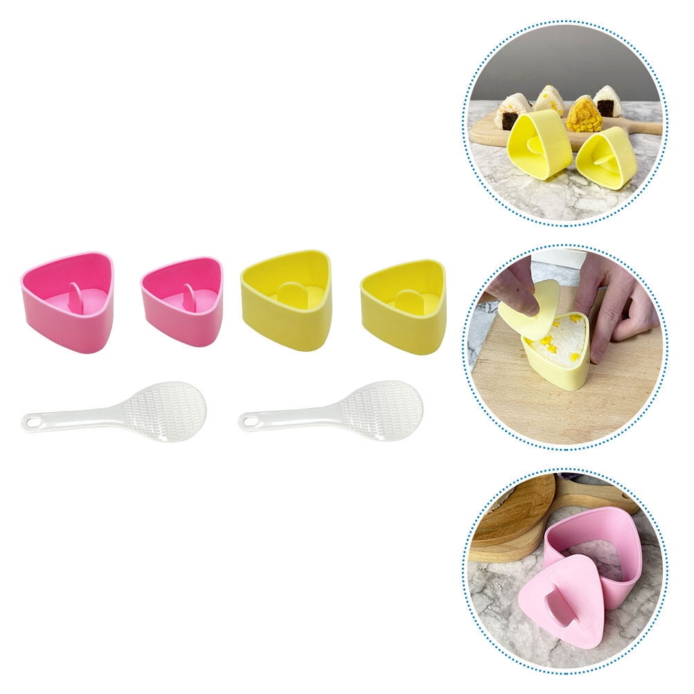 ILUBUTO Reisbällchen Form - 2 Stück Acryl Formen Für Onigiri & Sushi