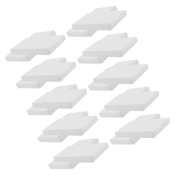 WHAMVOX  20 Bags Tissue Refill for Automobile Facial Tissues Refills Wipes Travel White