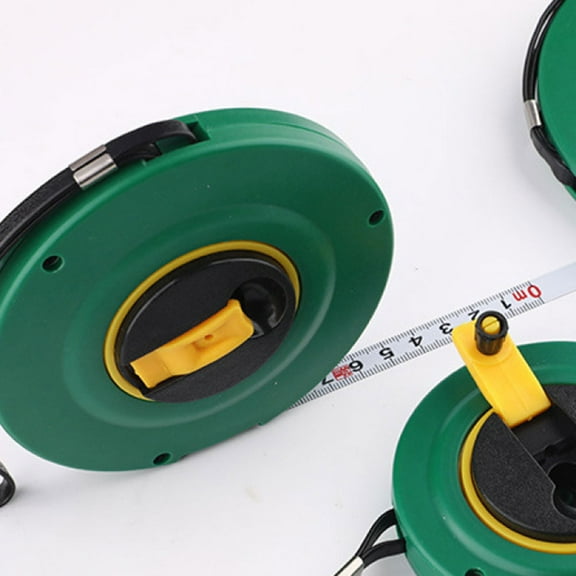 WHAMVOX 20 Measuring Box Ruler Disc Rule 9.5*9.5*3cm Green