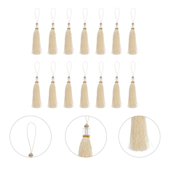 WHAMVOX 20 PCS Colorful Tassel Trim for Sewing, Crafting, Home Decor, Projects and Fashion Accessories