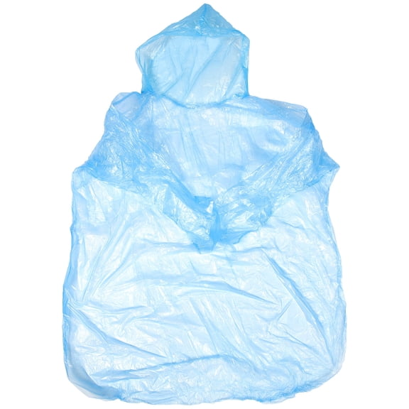 LITINKIMI Raincoats for Adults, Sky Disposable Plastic Ponchos for Women, 20 Pack, Lightweight and