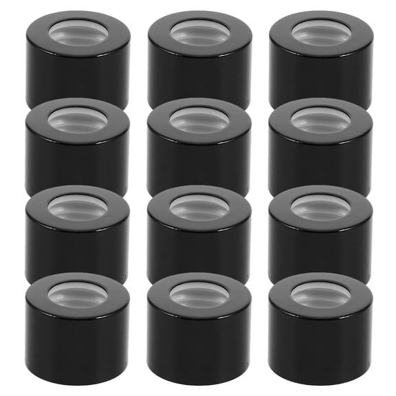 YSNOOWE Replacement Diffuser Bottle Stoppers Reed Diffuser Bottle Caps Black 20Pcs