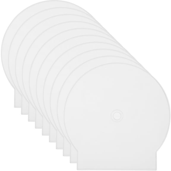 WHAMVOX 20 Pcs Boxes with Lids Media Accessory Storage CD Case Travel