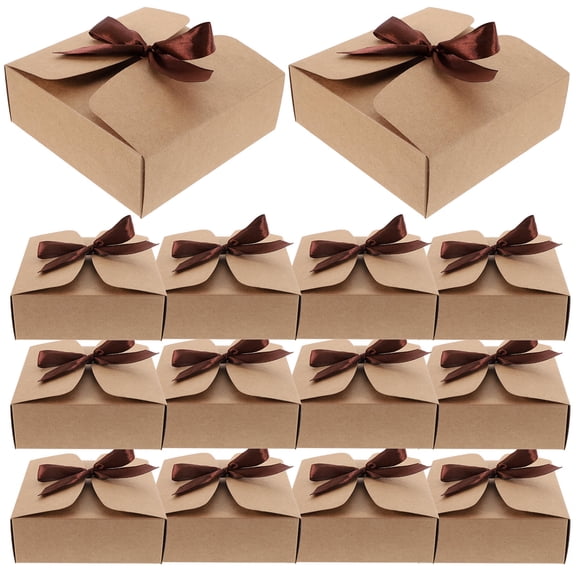 WHAMVOX Set of 20 Pastry Wrapping Boxes 14x5cm Bulk Packaging for Bridesmaids, Party Favors, and Special Events