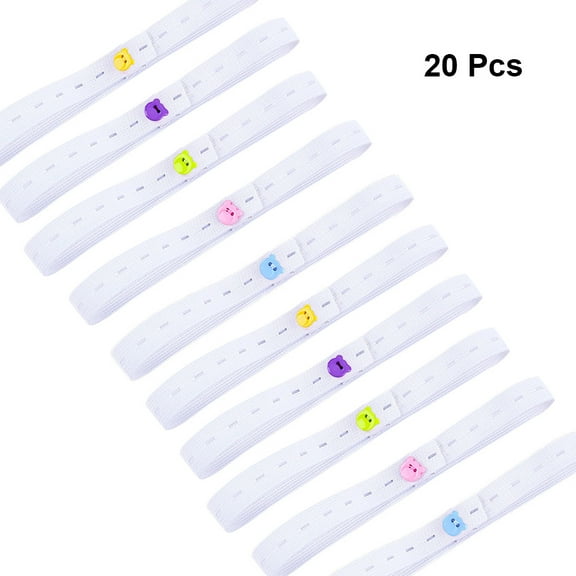 WHAMVOX 20 Pcs Comfortable Diaper Tape Fine Workmanship Baby