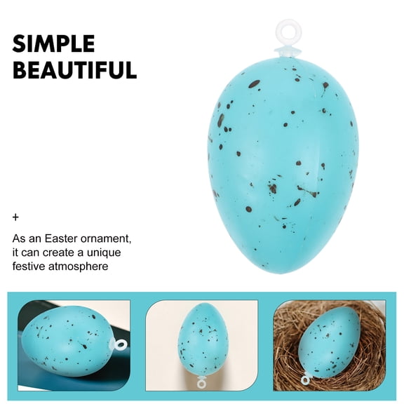 WHAMVOX 20 Pcs Decorating Decorations Simulated Plastic Egg