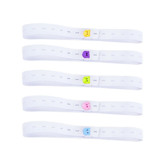 WHAMVOX  20 Pcs Diaper Button Adjustable Nappy Buckle Baby