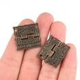 thumbnail image 1 of WHAMVOX  20 Pcs Folding Door Hinges Wooden Doors Vintage Reinforced, 1 of 8