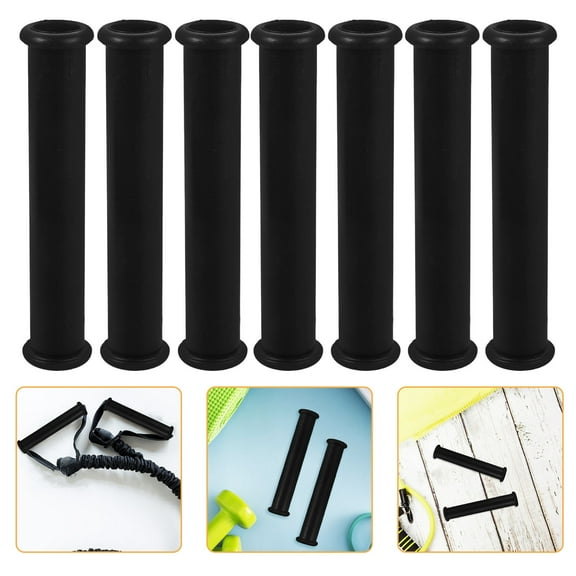 WHAMVOX 20 Pcs Gym Accessory Adjustable Handles Fitness Travel Black