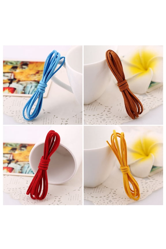 WHAMVOX 20 Pcs Handmade Jewelry Accessories Lanyard Bead Bracelet Beaded