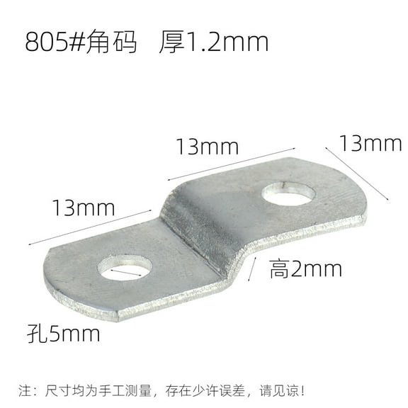 WHAMVOX  20 Pcs Heavy Duty Picture Hangers Frame Corner Brackets Silver