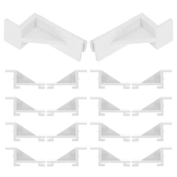 FESTFENDS Refrigerator Hardware Accessories 20Pcs 1.9In Shelf Clips