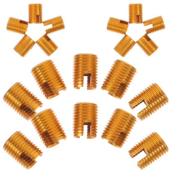 WHAMVOX 20 Pcs Threaded Inserts Bolt Fasteners Replacement Kit for Repair and Secure Fixing