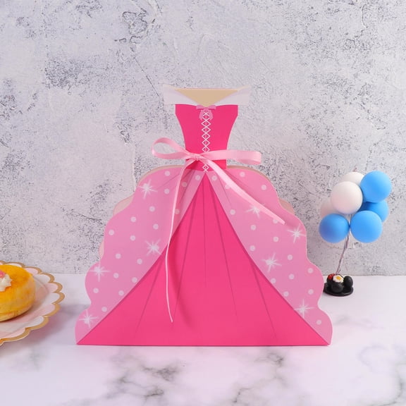 WHAMVOX  20 Pcs Treat Boxes Folding Candy Gift Exquisite Wedding Bride