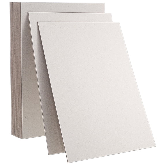 WHAMVOX 20 Sheets Heavy Duty Cardboard Chipboard Sheets for Craft Projects Cardboard Sheets for Bookbinding Scrapbooking Packaging A4