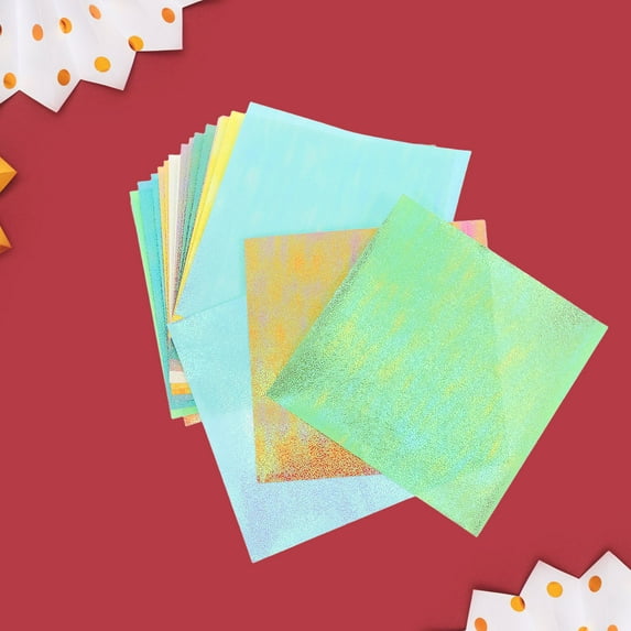 WHAMVOX 20 Sheets Holiday Origami Paper For Diy Crafts And Scrapbooking In Multi Colors For Handmade Projects